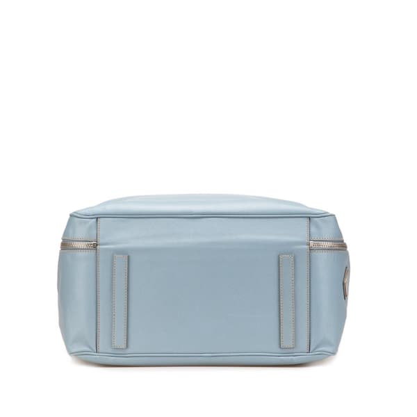 Pre-owned Prada Saffiano Travel Bag Blue