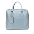 Miniatyrbillede 1 af 10: Pre-owned Prada Saffiano Travel Bag Blue