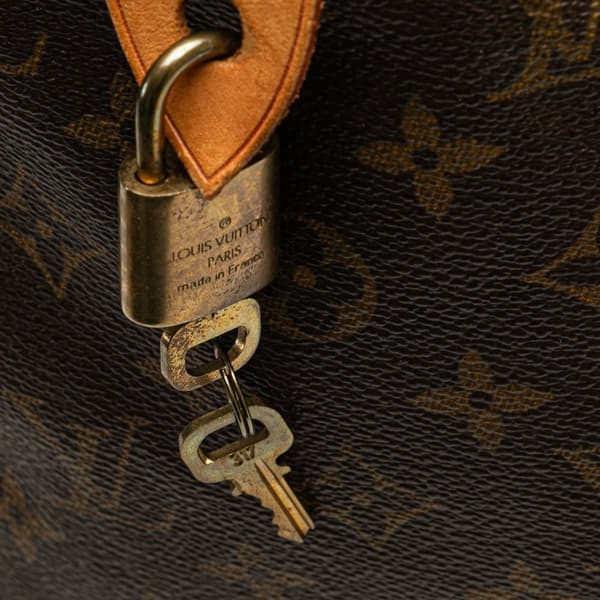 Pre-owned Louis Vuitton Monogram Speedy 40 Brown
