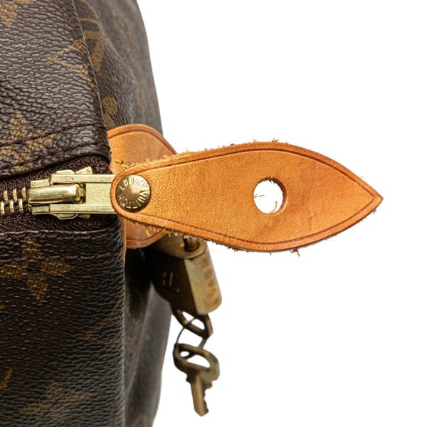 Pre-owned Louis Vuitton Monogram Speedy 40 Brown