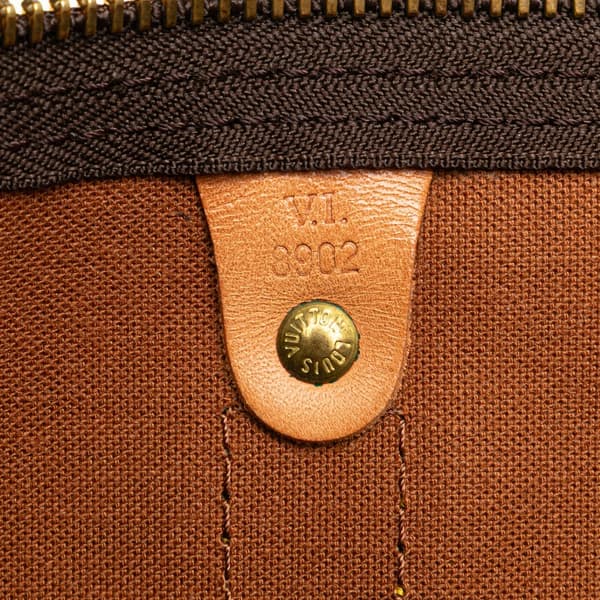 Pre-owned Louis Vuitton Monogram Keepall 45 Brown