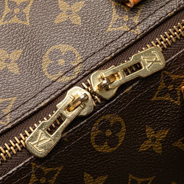 Pre-owned Louis Vuitton Monogram Keepall 45 Brown