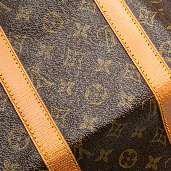 Pre-owned Louis Vuitton Monogram Keepall 45 Brown