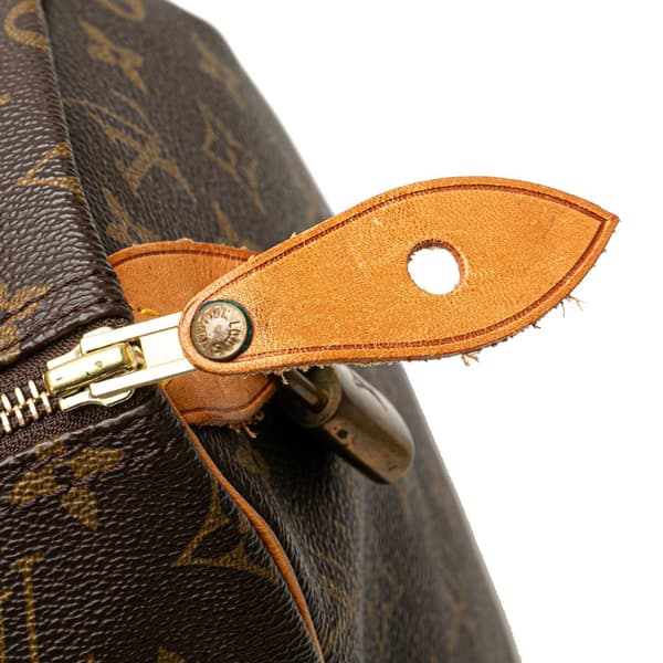 Pre-owned Louis Vuitton Monogram Speedy 40 Brown