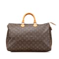 Miniatyrbillede 1 af 10: Pre-owned Louis Vuitton Monogram Speedy 40 Brown
