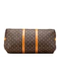 Miniatyrbillede 3 af 10: Pre-owned Louis Vuitton Monogram Keepall Bandouliere 50 Brown