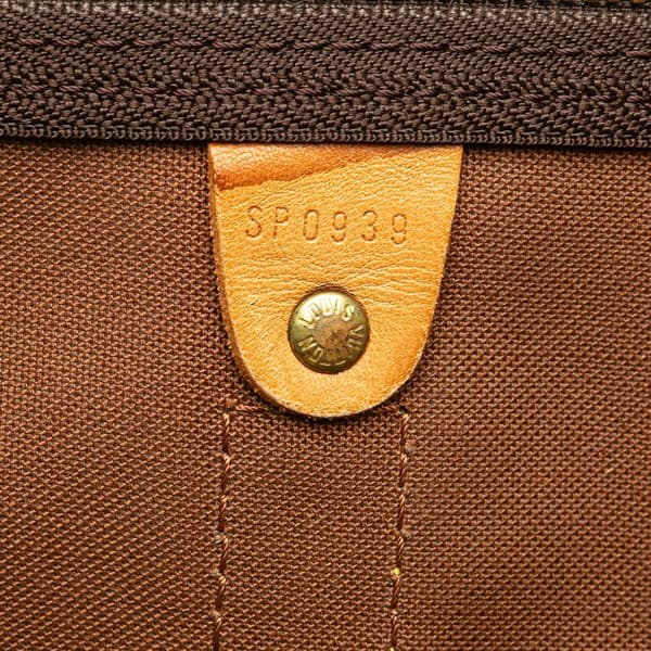 Pre-owned Louis Vuitton Monogram Keepall Bandouliere 50 Brown