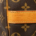 Miniatyrbillede 6 af 10: Pre-owned Louis Vuitton Monogram Keepall Bandouliere 50 Brown