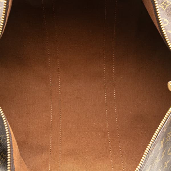 Pre-owned Louis Vuitton Monogram Keepall 45 Brown