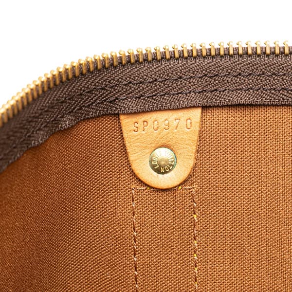Pre-owned Louis Vuitton Monogram Keepall 45 Brown