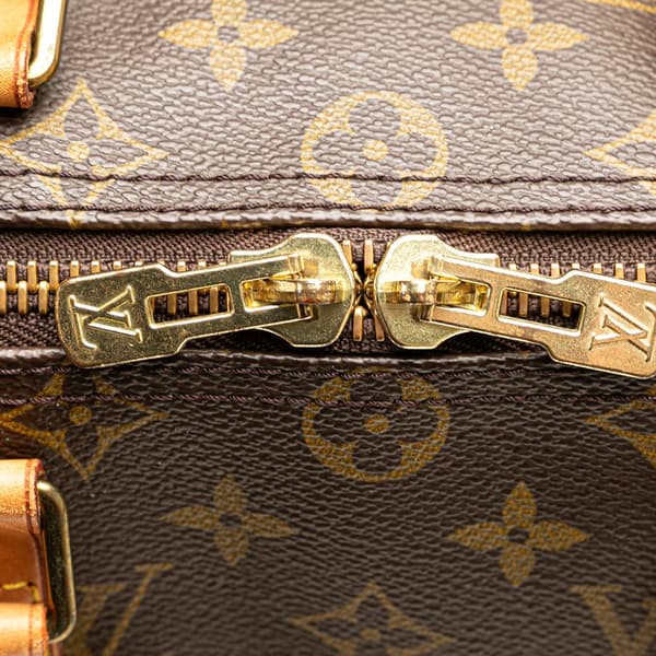 Pre-owned Louis Vuitton Monogram Keepall 45 Brown