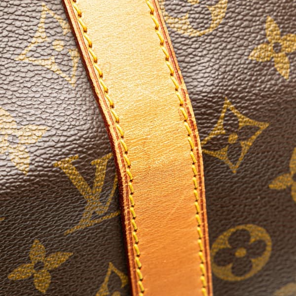 Pre-owned Louis Vuitton Monogram Keepall 45 Brown