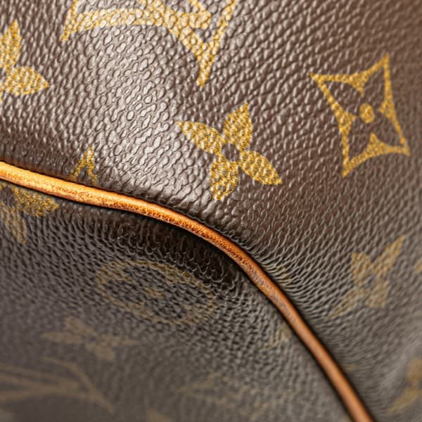 Pre-owned Louis Vuitton Monogram Keepall 45 Brown