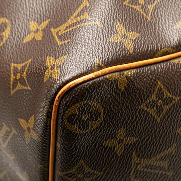 Pre-owned Louis Vuitton Monogram Keepall 45 Brown