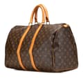 Miniatyrbillede 2 af 10: Pre-owned Louis Vuitton Monogram Keepall 45 Brown