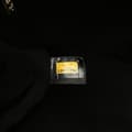 Miniatyrbild 7 av 10: Pre-owned Chanel CC Chevron Quilted Lambskin Boston Black
