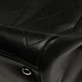 Miniatyrbild 9 av 10: Pre-owned Chanel CC Chevron Quilted Lambskin Boston Black