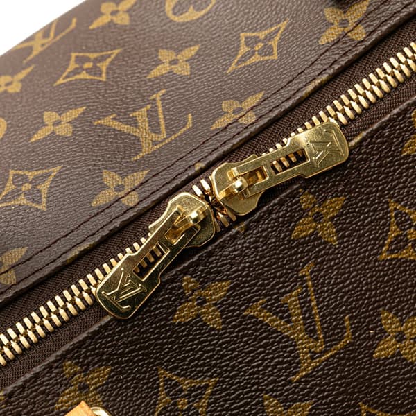 Pre-owned Louis Vuitton Monogram Keepall 60 Brown
