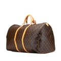 Miniatyrbilde 2 av 10: Pre-owned Louis Vuitton Monogram Keepall 60 Brown