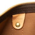 Miniatyrbilde 6 av 10: Pre-owned Louis Vuitton Monogram Keepall Bandouliere 50 Brown