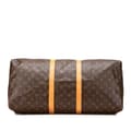 Miniatyrbillede 3 af 10: Pre-owned Louis Vuitton Monogram Keepall 55 Brown