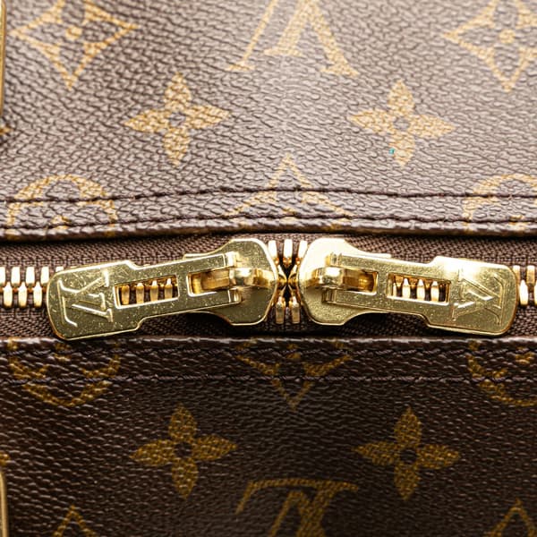 Pre-owned Louis Vuitton Monogram Keepall 55 Brown