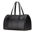 Miniatyrbild 2 av 10: Pre-owned Burberry Leather Boston Bag Black