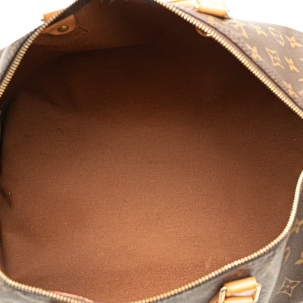Pre-owned Louis Vuitton Monogram Speedy 40 Brown