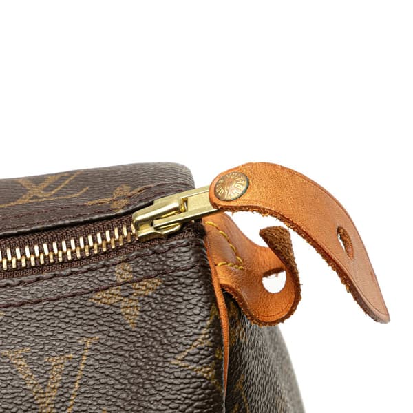 Pre-owned Louis Vuitton Monogram Speedy 40 Brown