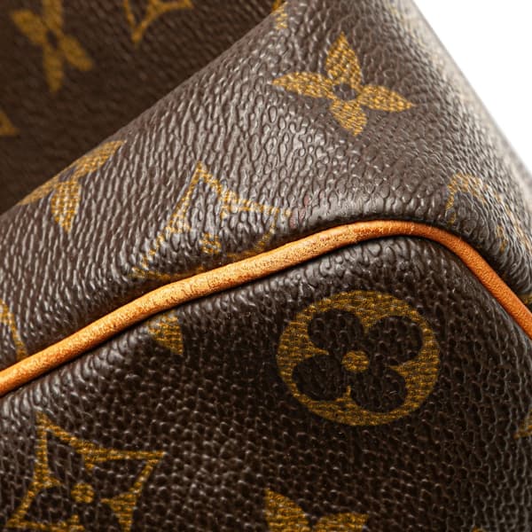 Pre-owned Louis Vuitton Monogram Speedy 40 Brown