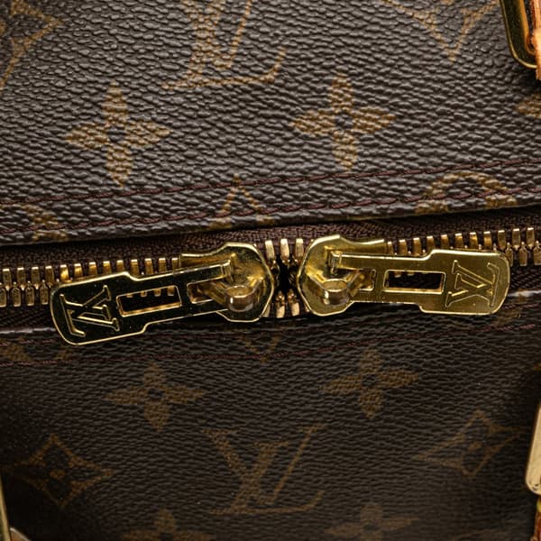 Pre-owned Louis Vuitton Monogram Keepall Bandouliere 55 Brown