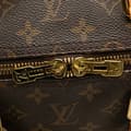 Miniatyrbilde 7 av 10: Pre-owned Louis Vuitton Monogram Keepall Bandouliere 55 Brown