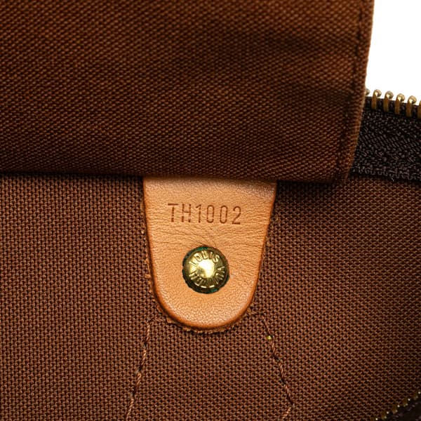 Pre-owned Louis Vuitton Monogram Speedy 30 Brown