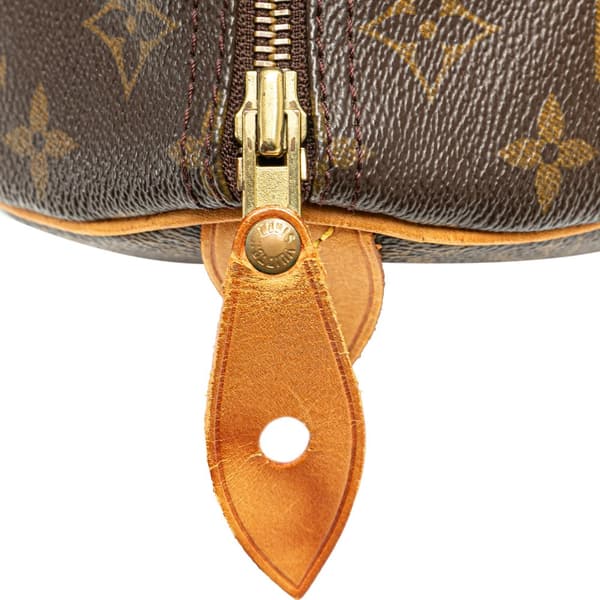 Pre-owned Louis Vuitton Monogram Speedy 30 Brown