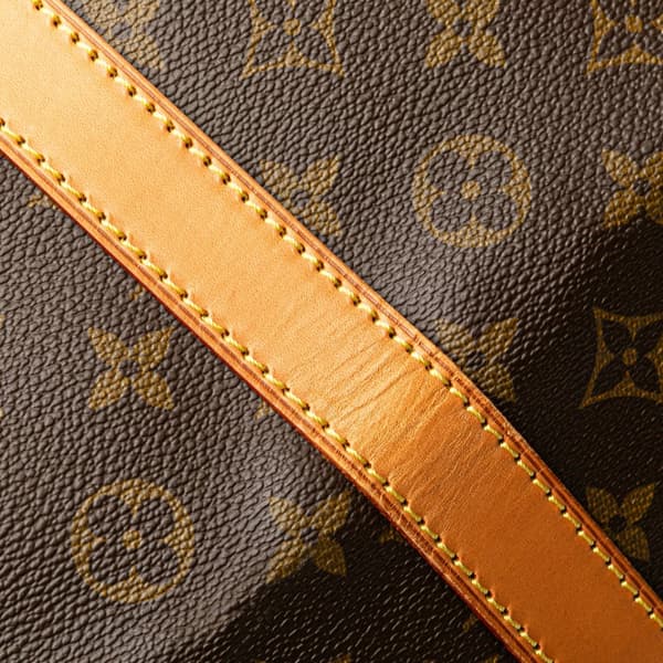 Pre-owned Louis Vuitton Monogram Keepall 60 Brown