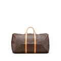 Miniatyrbillede 1 af 10: Pre-owned Louis Vuitton Monogram Keepall 60 Brown