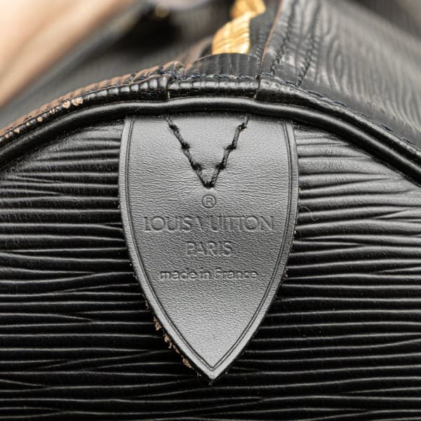 Pre-owned Louis Vuitton Epi Keepall 55 Black