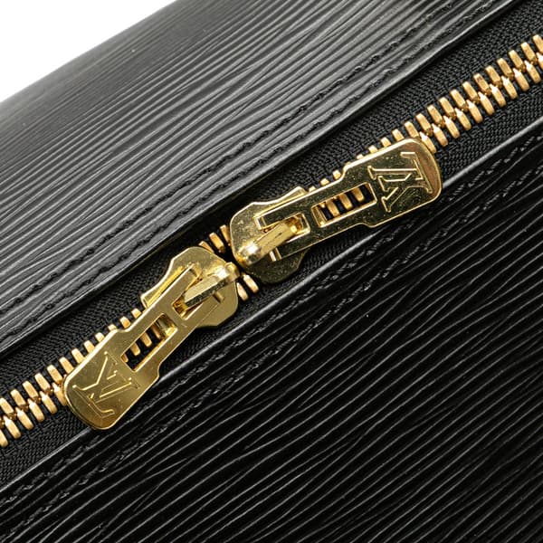Pre-owned Louis Vuitton Epi Keepall 55 Black