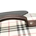 Miniatyrbild 9 av 10: Pre-owned Burberry House Check Canvas Luggage Brown
