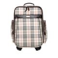 Miniatyrbild 1 av 10: Pre-owned Burberry House Check Canvas Luggage Brown