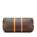 Miniatyrbillede 3 af 10: Pre-owned Louis Vuitton Monogram Keepall Bandouliere 60 Brown