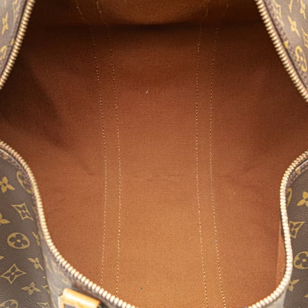 Pre-owned Louis Vuitton Monogram Keepall 45 Brown