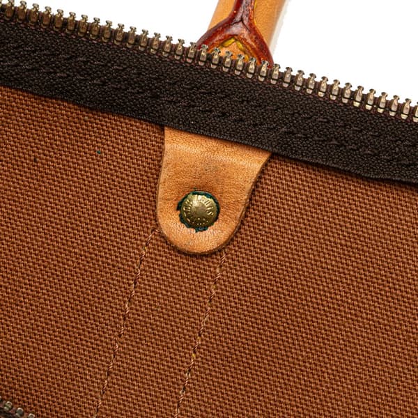 Pre-owned Louis Vuitton Monogram Keepall 45 Brown