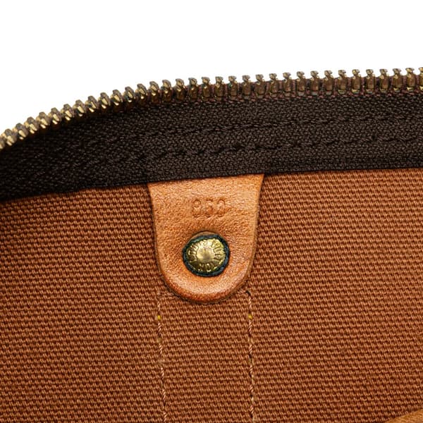 Pre-owned Louis Vuitton Monogram Keepall 45 Brown