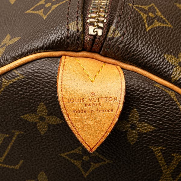 Pre-owned Louis Vuitton Monogram Keepall 45 Brown