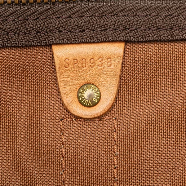 Pre-owned Louis Vuitton Monogram Keepall 45 Brown
