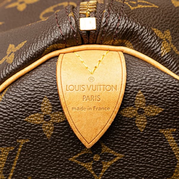 Pre-owned Louis Vuitton Monogram Keepall 45 Brown