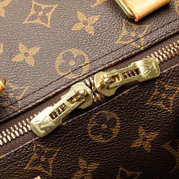Pre-owned Louis Vuitton Monogram Keepall 45 Brown