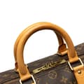 Miniatyrbilde 9 av 10: Pre-owned Louis Vuitton Monogram Keepall 45 Brown