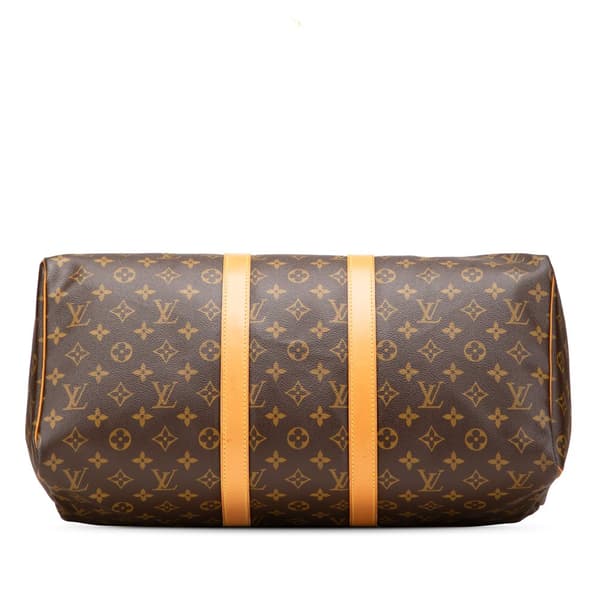 Pre-owned Louis Vuitton Monogram Keepall 45 Brown